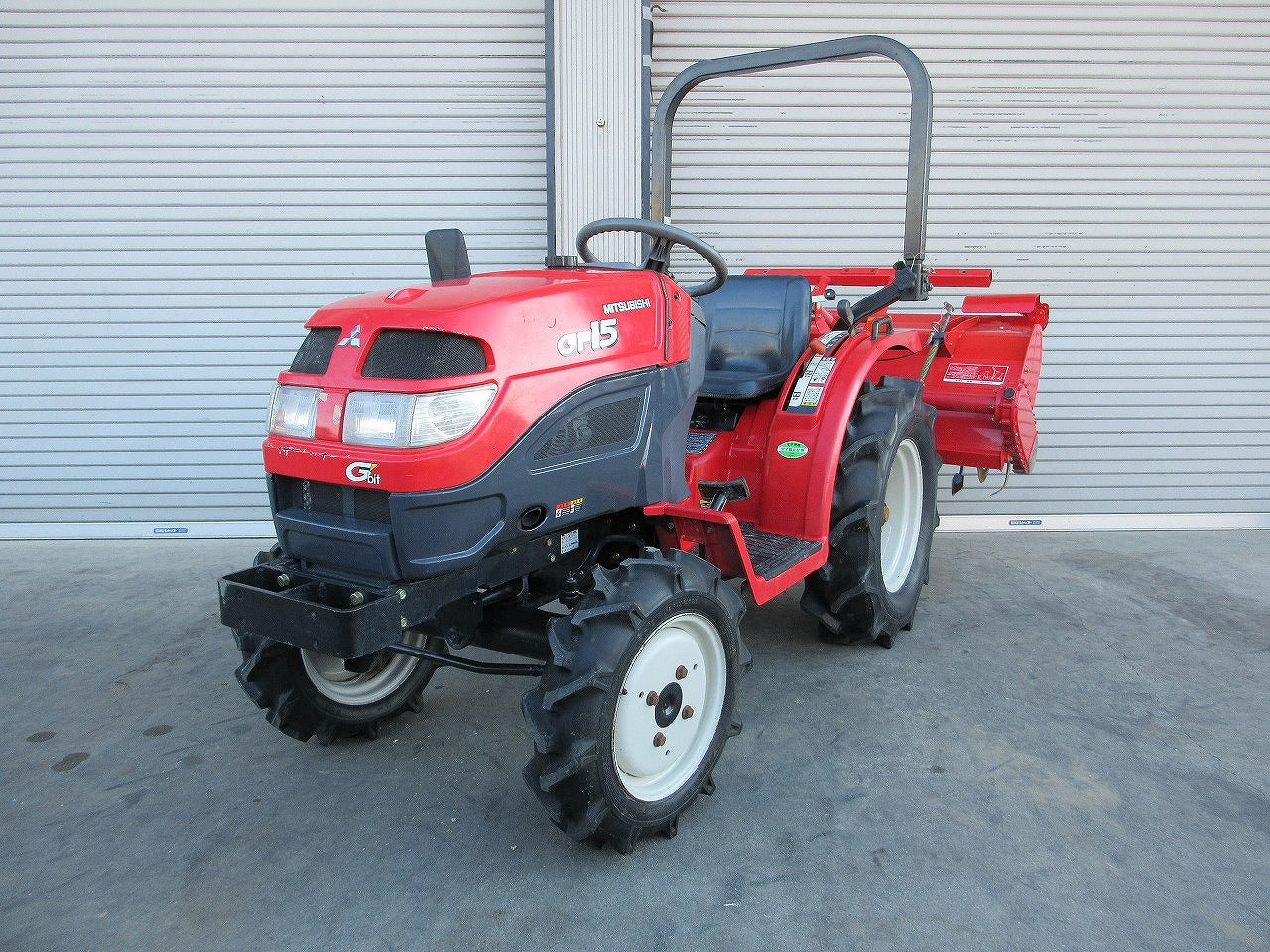 ミツビシ　トラクター　D1550 アワーメーター407時間 15馬力 ミツビシトラクターD1550 アワーメーター407時間 15馬力