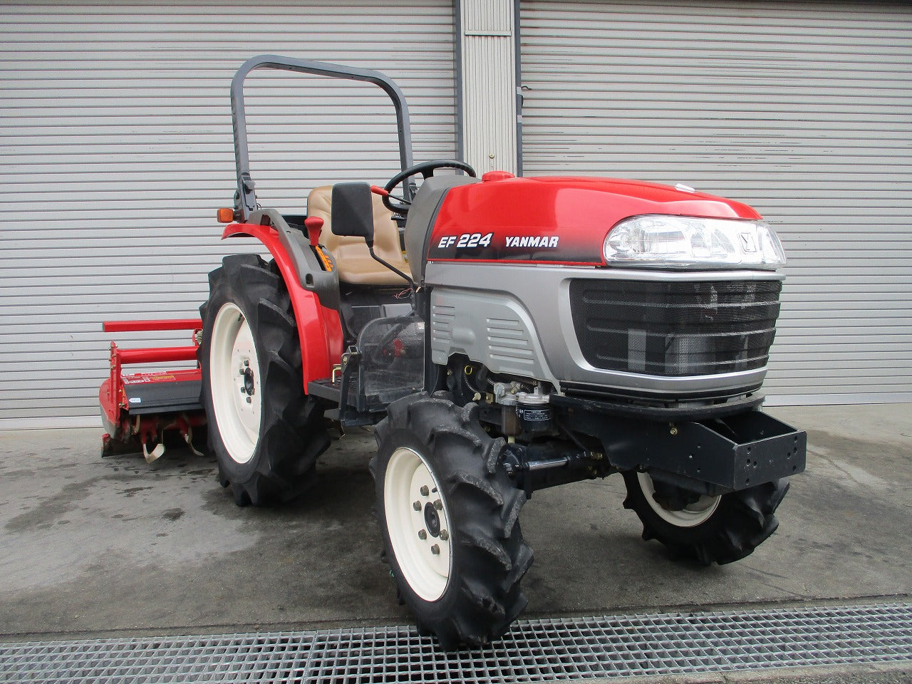 鹿児島発 ヤンマー24馬力ディーゼルトラクターEF224 パワステ モンロー