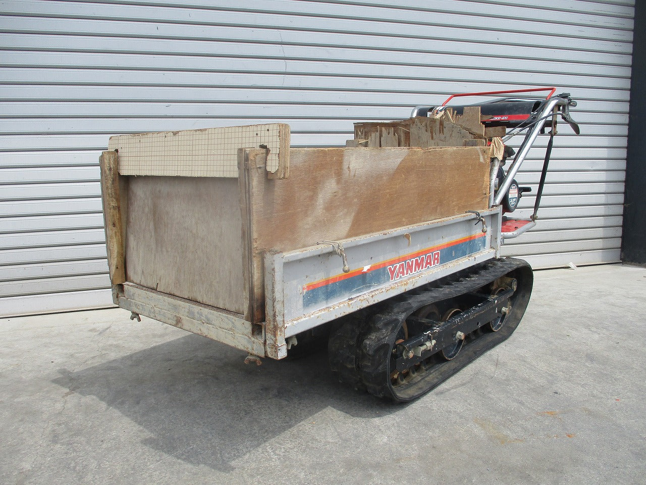 福岡県みやま市】中古 動作OK セル付き ヤンマー クローラー 運搬車