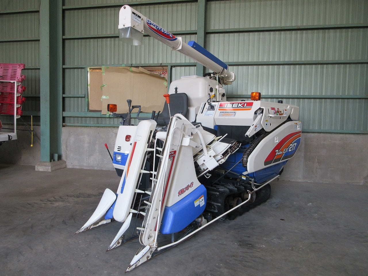 早い者勝ち！イセキ2条刈りコンバイン2014年購入 イセキ2条刈りコンバイン2014年購入