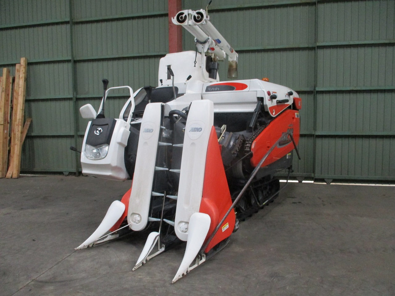 クボタ コンバイン　AR216稲刈り284時間 陸送可能】クボタ 2条刈り コンバイン ARN216 GLW グレンタンク