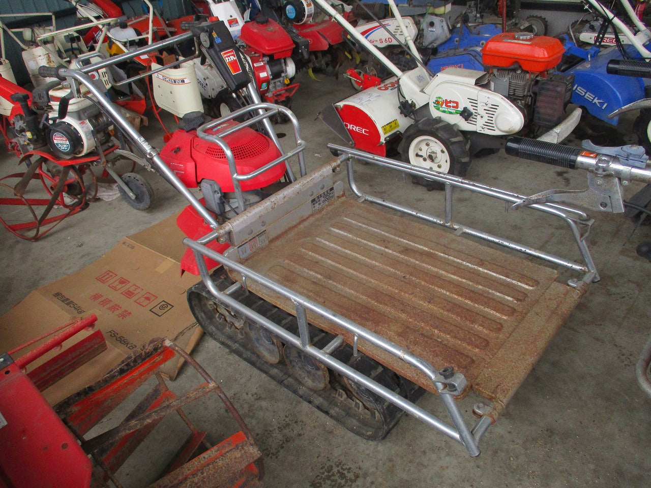 運搬機　ホンダ製　HP250  手動ダンプ付き　点検すみ ホンダ 運搬車 運搬機 手動ダンプ HP250 | のうき屋 ONLINE STORE