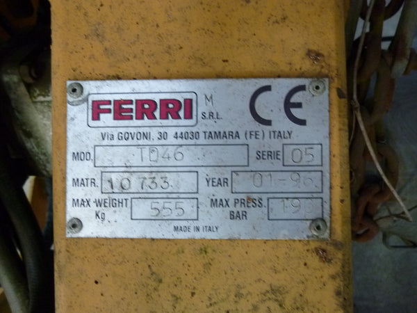 FERRI 油圧 モア ブームモア 草刈機 TD46