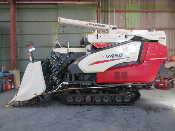 三菱 4条刈り コンバイン V450