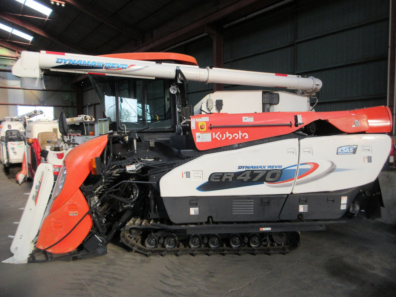 クボタ 4条刈りコンバイン ER470SD4MSQPFW | のうき屋 ONLINE STORE