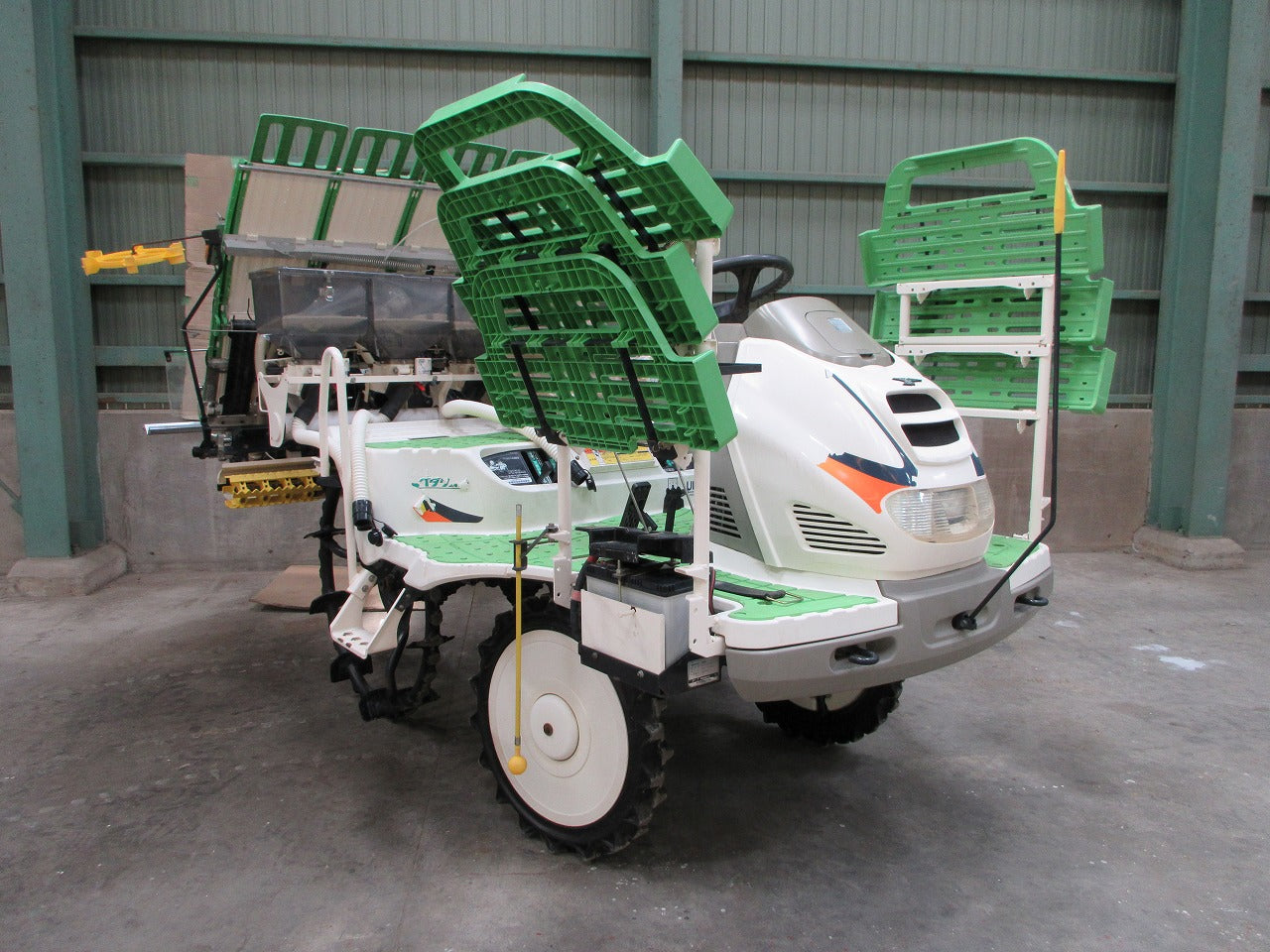 岩手県北上市　ヤンマー 6条植え 227時間　田植機 VP60X 15馬力 UFO 水平 パワステ マーカー 田植え機 中古現状　引き取り　近隣陸送無料 Yahoo!オークション - 茨城県 結城市 ヤンマー 田植機 VP60-PWXU-F 6条
