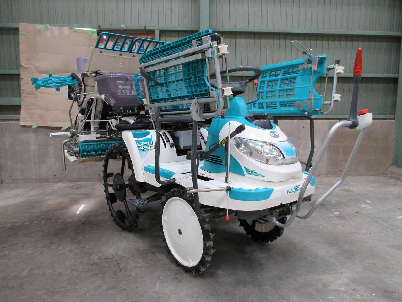 田植機 クボタの田植え機のZP65・6条植え ガソリンエンジン買取して来ました