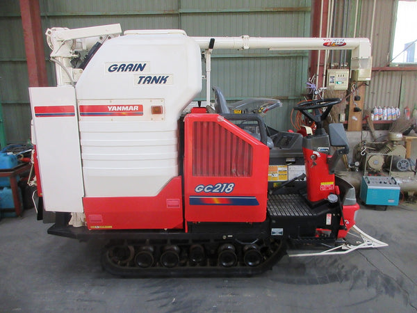 ヤンマー 2条刈り コンバイン GC218G