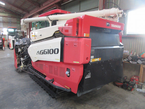 ヤンマー 6条刈りコンバイン AG6100