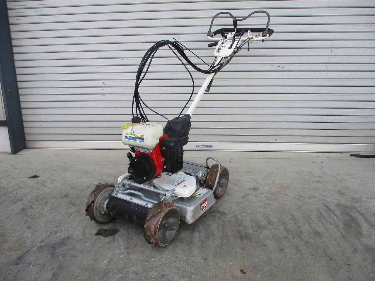 オーレック　スパイダー モア　SP850A 4WD 自走　草刈り機　動作良好 オーレック スパイダーモア SP850A 草刈機 4WD 斜面 動画あり