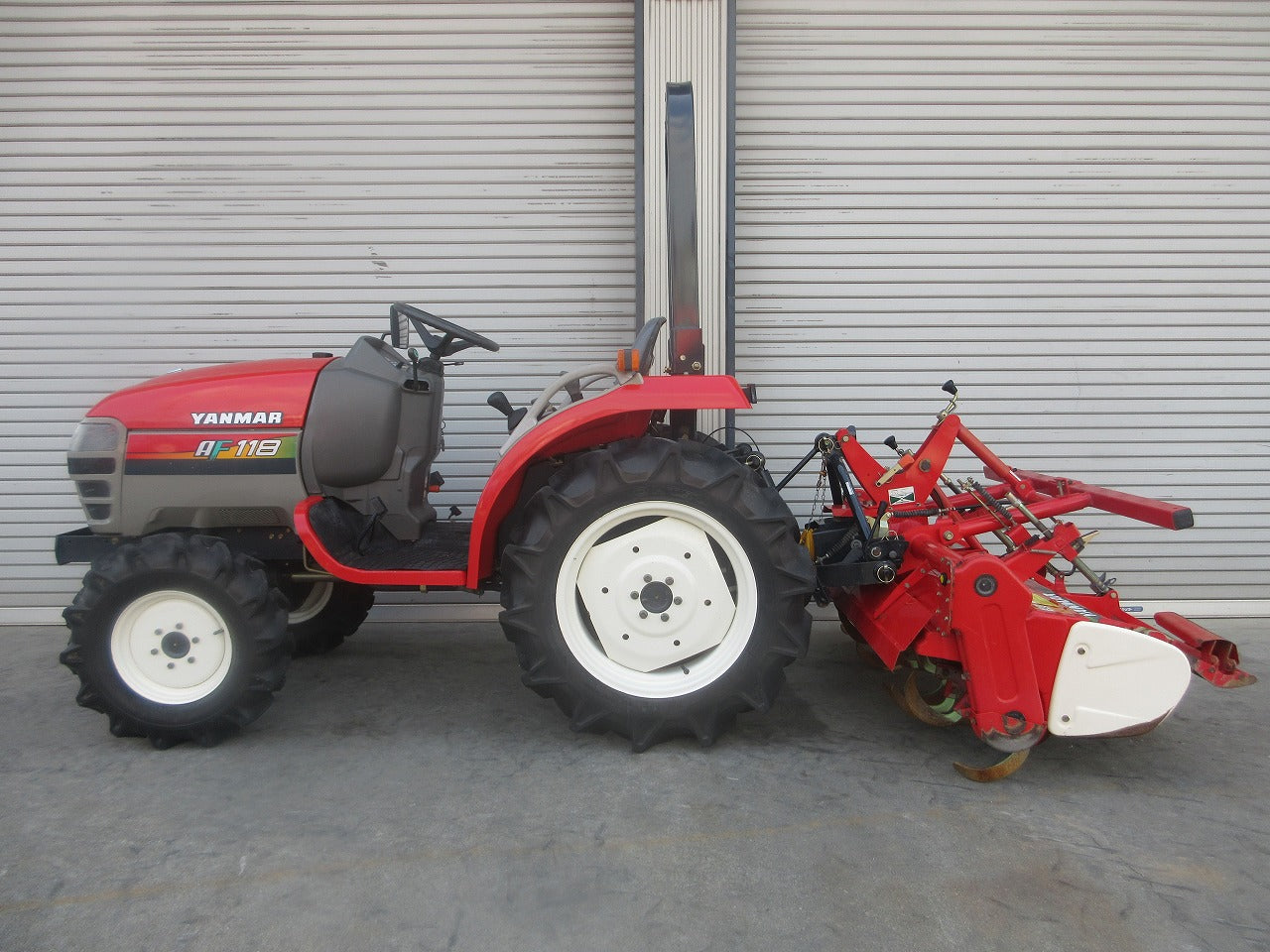 新潟県長岡市発」ヤンマートラクターAF118 18馬力 4WD美品動作確認済み