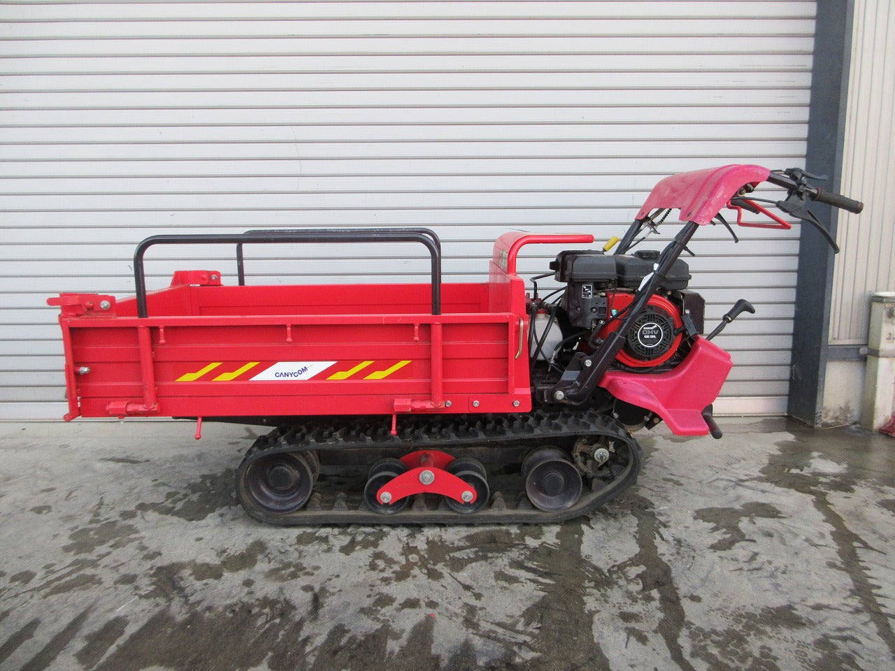 CANYCOM 筑水キャニコム クローラー運搬車 BP311 手動ダンプ CANYCOM 筑水キャニコム クローラー運搬車 BP311 手動ダンプ