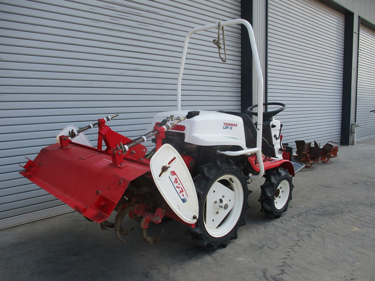 ヤンマー YANMAR 乗用 耕運機 管理機 UP-2 ガソリンエンジン 難あり