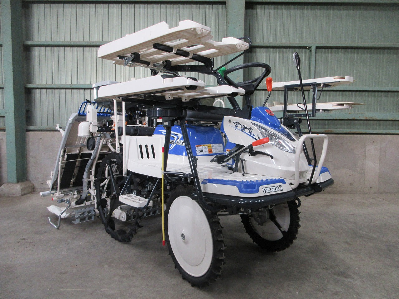 田植え機 クボタの田植え機のZP65・6条植え ガソリンエンジン買取して来ました