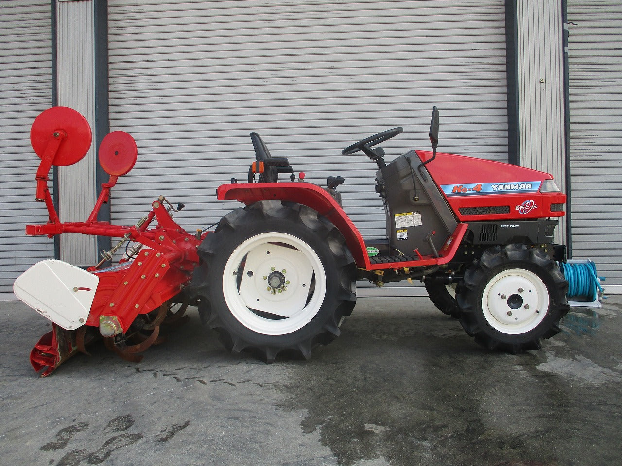 福岡県みやま市】 ヤンマーke-4トラクター 4WD 14馬力 中古品