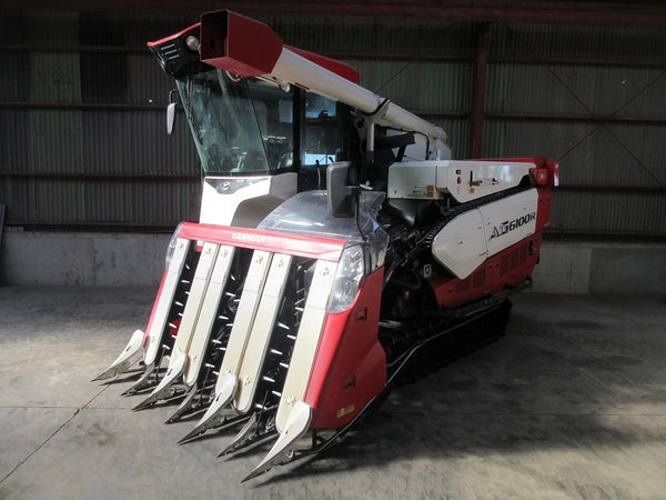 ヤンマー 6条刈りコンバイン AG6100R