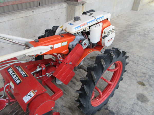 クボタ管理機+鋤柄（スキガラ）堀取機  T602+S520