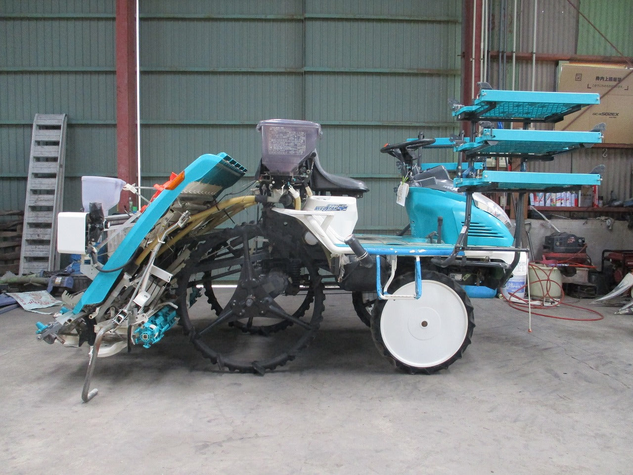 クボタ 田植機 5条植え NSU55 ウェルスター 低アワー63h 中古 美品