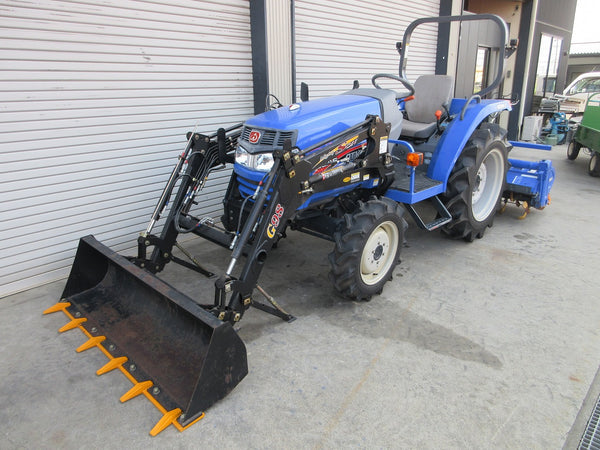■イセキ 25馬力 トラクター ATK250-U+フロントローダー ■