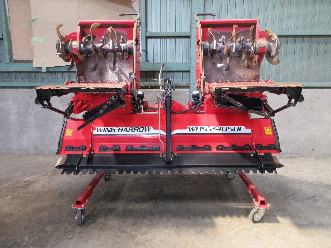 【ジャンク】ニプロ　ウィングハロー ハロー　HVS3500BR　 新品ブラケットガード替え2個付属 2025年最新ニプロ ハロー (NIPLO Harrow) パーツ | 農業機械の