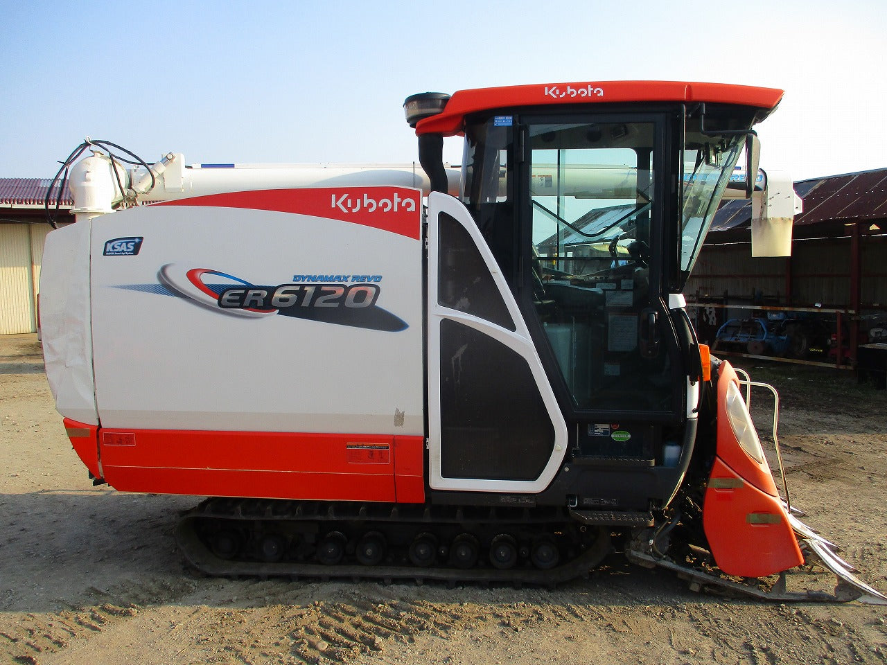 クボタ(コンマ)1輪1条刈りバインダー RE20C