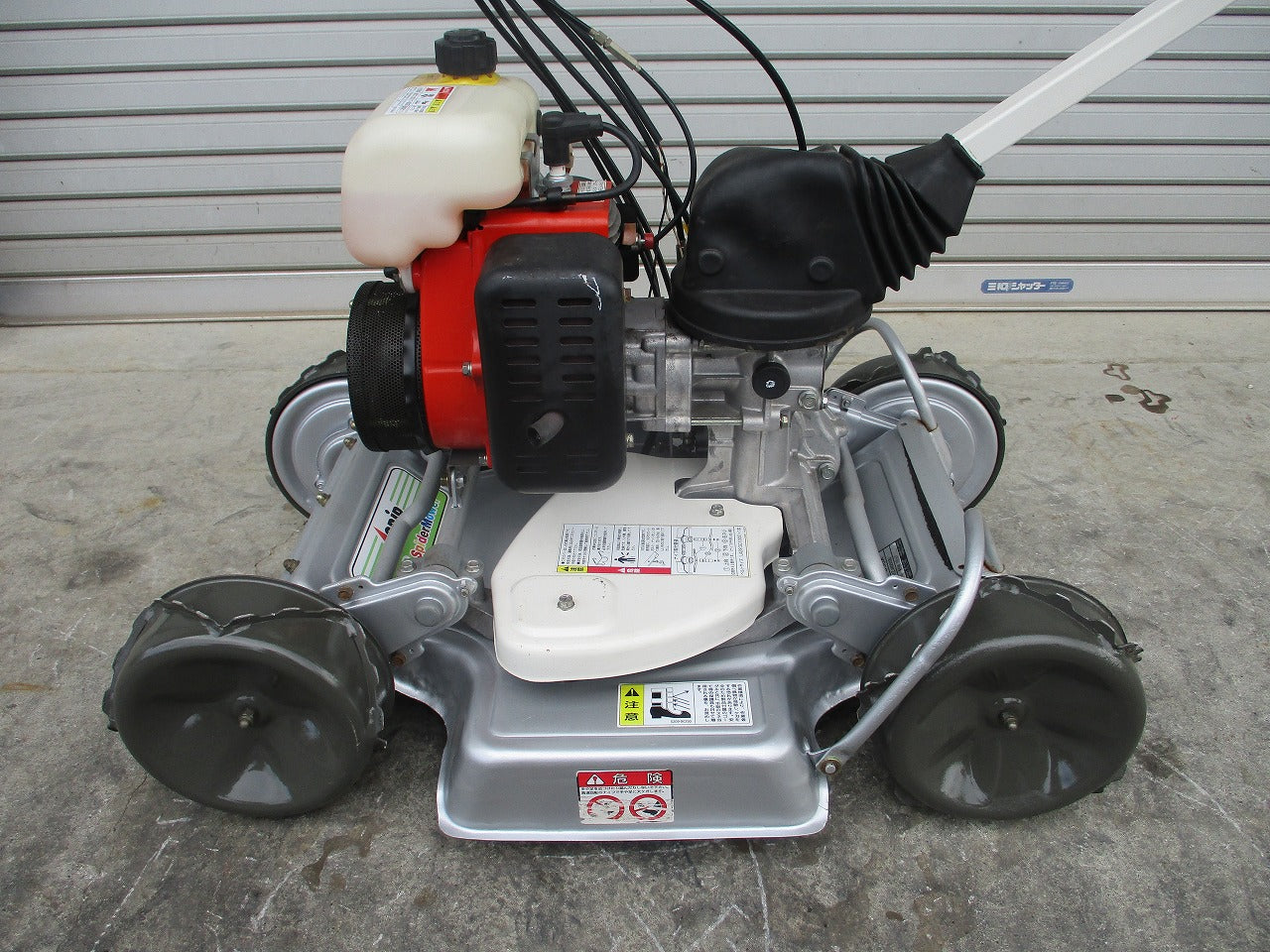 「新潟県長岡市発」オーレック スパイダーモアSP850A混合ガソリン動作確認済み 新潟県長岡市発」オーレック スパイダーモアSP850A混合ガソリン