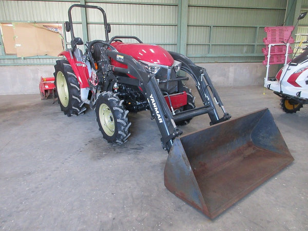 ヤンマー 52馬力 トラクター YT352J+フロントローダー