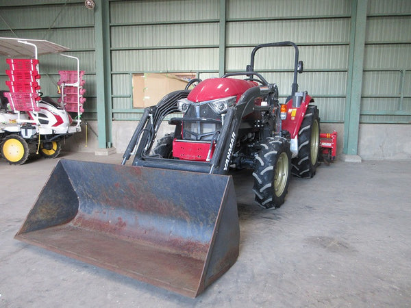 ヤンマー 52馬力 トラクター YT352J+フロントローダー