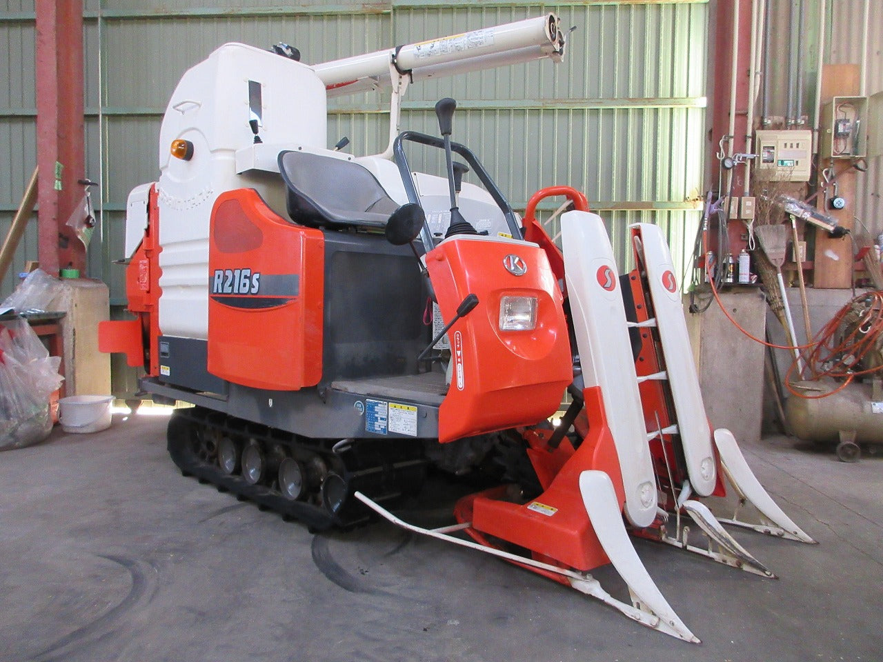 クボタ 2条刈り コンバイン R216S-DLW | のうき屋 ONLINE STORE