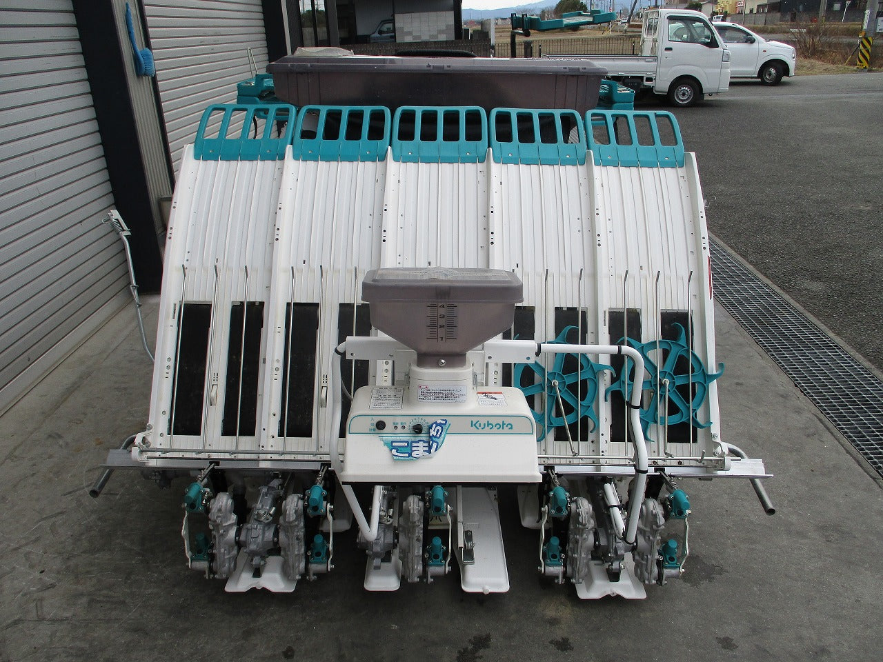 SOLD OUT】クボタ 田植機 SPU500GF 5条植え パワステ HST無段変速 施肥