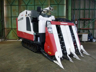 ヤンマー 4条刈り コンバイン AE439